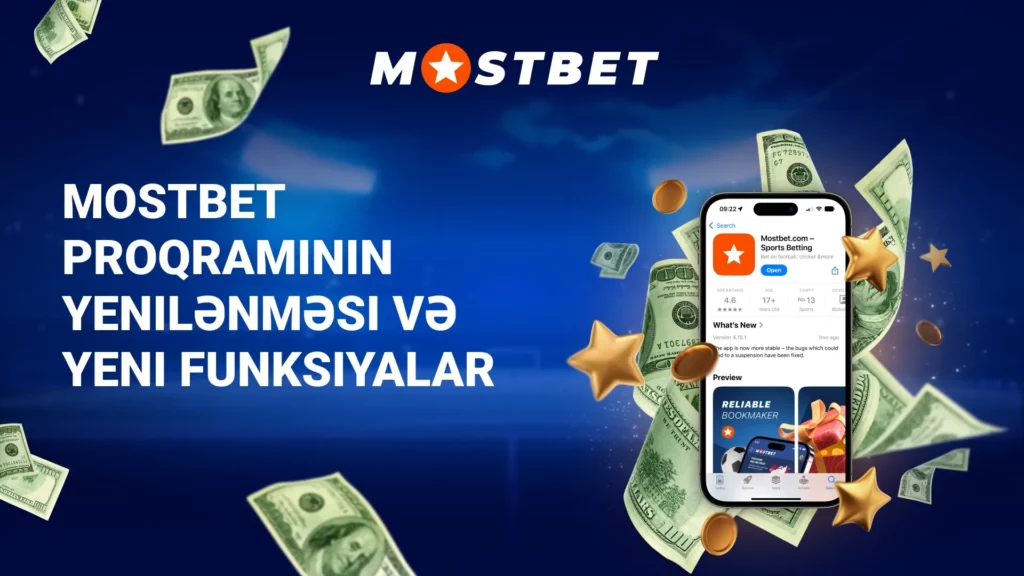 Mostbet proqramının yenilənməsi və yeni funksiyalar