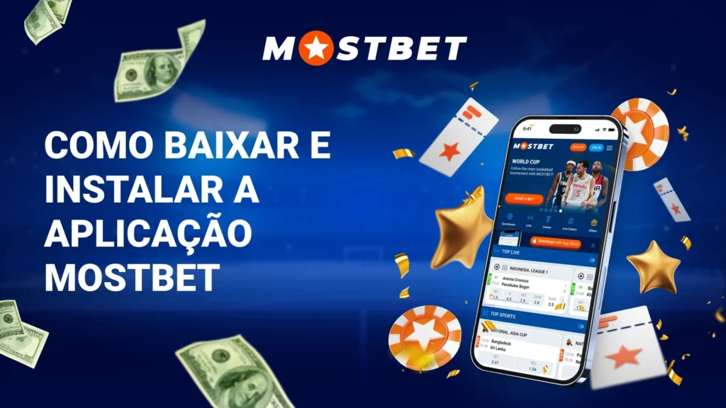 Como baixar e instalar a aplicação Mostbet