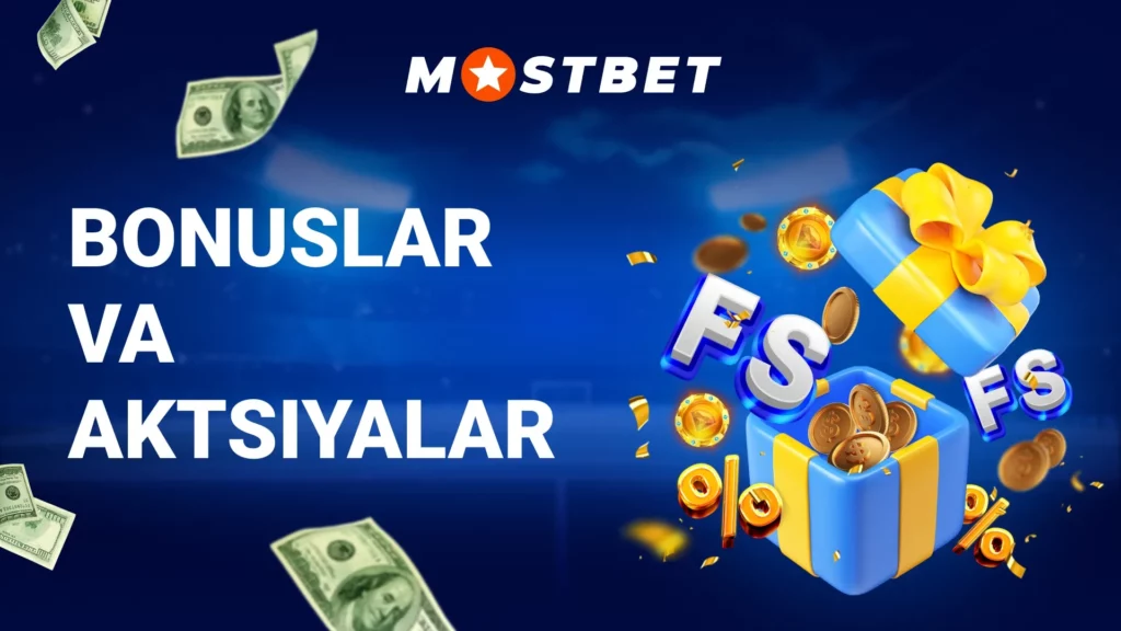 Bonuslar va aktsiyalar